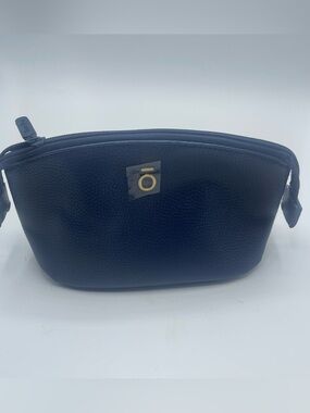 Doterra Navy Pebbled Cosmetic Pouch